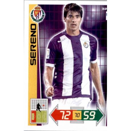Sereno Valladolid 327 Adrenalyn XL La Liga 2012-13