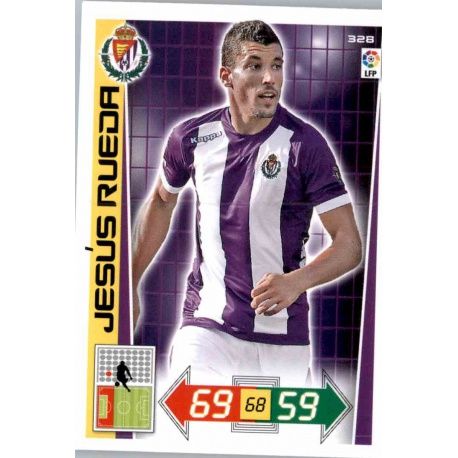 Jesús Rueda Valladolid 328 Adrenalyn XL La Liga 2012-13