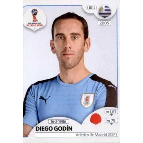 Diego Godín Uruguay 96 Uruguay