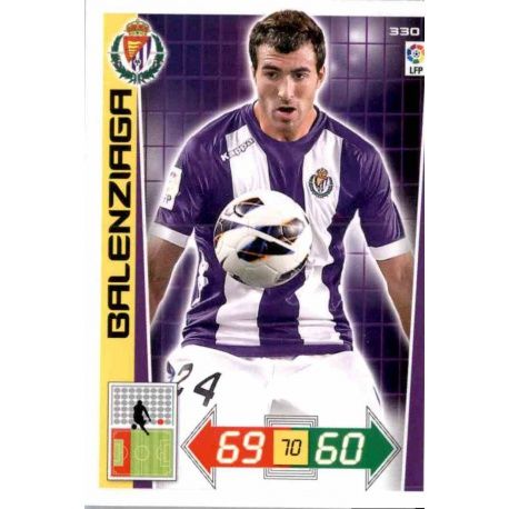 Balenziaga Valladolid 330 Adrenalyn XL La Liga 2012-13