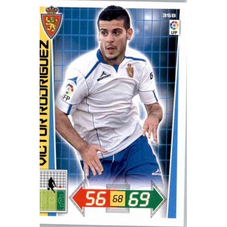 Víctor Rodríguez Zaragoza 358 Adrenalyn XL La Liga 2012-13