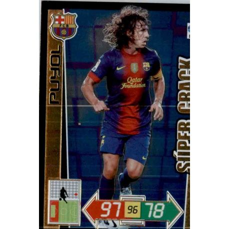 Puyol Súper Cracks 431 Adrenalyn XL La Liga 2012-13