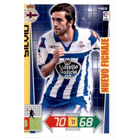 Silvio Nuevo Fichaje 463 Adrenalyn XL La Liga 2012-13