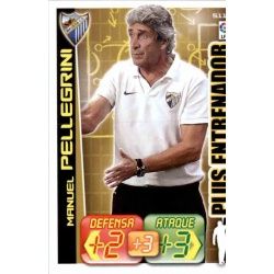 Manuel Pellegrini Plus Entrenador 511 Adrenalyn XL La Liga 2012-13