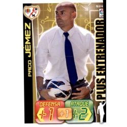 Paco Jémez Plus Entrenador 514 Adrenalyn XL La Liga 2012-13