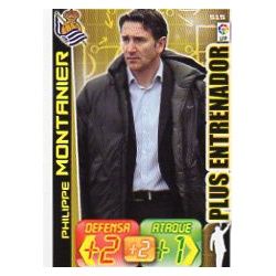 Philippe Montanier Plus Entrenador 515 Adrenalyn XL La Liga 2012-13