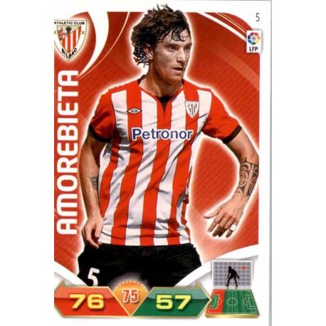 Amorebieta Athletic Club 5 Adrenalyn XL La Liga 2011-12