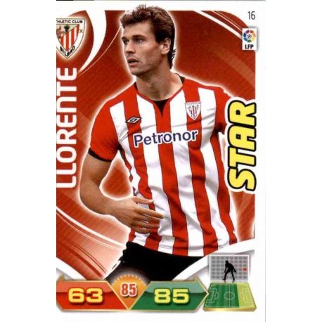 Llorente Athletic Club 16 Adrenalyn XL La Liga 2011-12