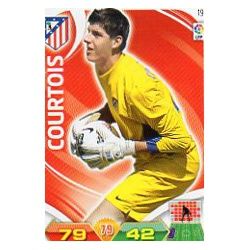 Courtois Atlético Madrid 19 Adrenalyn XL La Liga 2011-12
