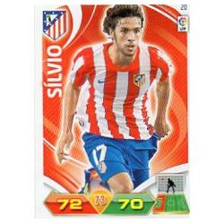 Sílvio Atlético Madrid 20 Adrenalyn XL La Liga 2011-12