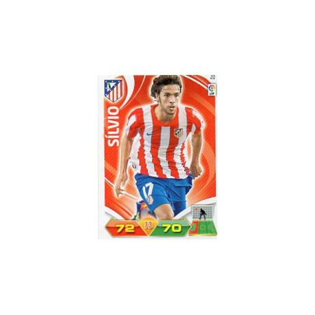 Sílvio Atlético Madrid 20 Adrenalyn XL La Liga 2011-12