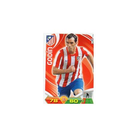 Godín Atlético Madrid 23 Adrenalyn XL La Liga 2011-12