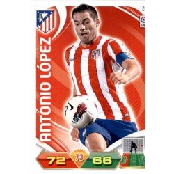 Antonio López Atlético Madrid 26 Adrenalyn XL La Liga 2011-12