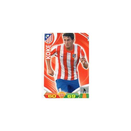 Koke Atlético Madrid 29 Adrenalyn XL La Liga 2011-12