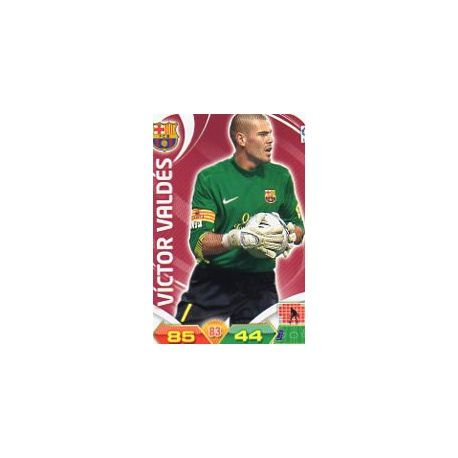 Víctor Valdés Barcelona 37 Adrenalyn XL La Liga 2011-12