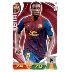 Keita Barcelona 46 Adrenalyn XL La Liga 2011-12