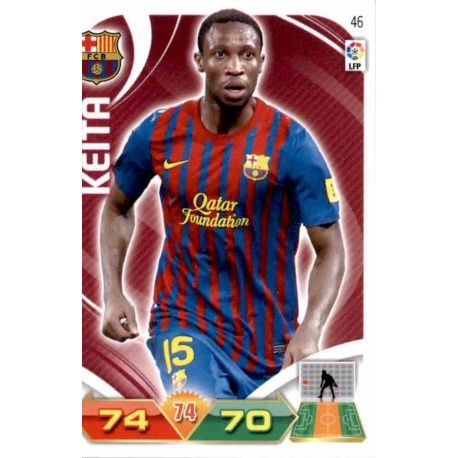 Keita Barcelona 46 Adrenalyn XL La Liga 2011-12