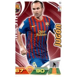 Iniesta Barcelona 50 Adrenalyn XL La Liga 2011-12