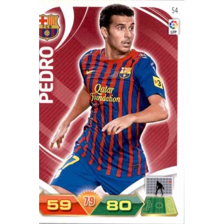 Pedro Barcelona 54 Adrenalyn XL La Liga 2011-12