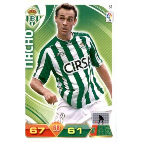 Nacho Betis 61 Adrenalyn XL La Liga 2011-12