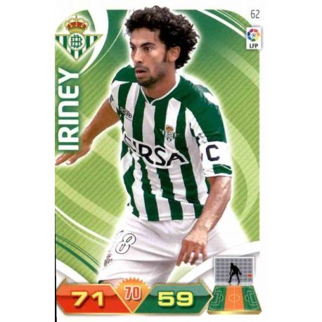 Iriney Betis 62 Adrenalyn XL La Liga 2011-12