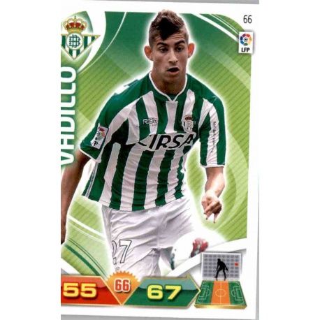Vadillo Betis 66 Adrenalyn XL La Liga 2011-12