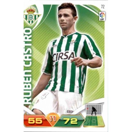 Rubén Castro Betis 72 Adrenalyn XL La Liga 2011-12