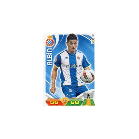 Albín Espanyol 86 Adrenalyn XL La Liga 2011-12