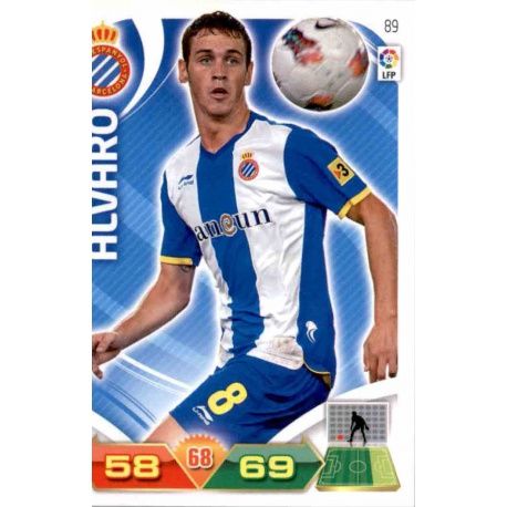 Álvaro Espanyol 89 Adrenalyn XL La Liga 2011-12