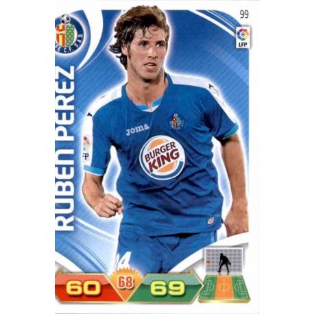 Rubén Pérez Getafe 99 Adrenalyn XL La Liga 2011-12