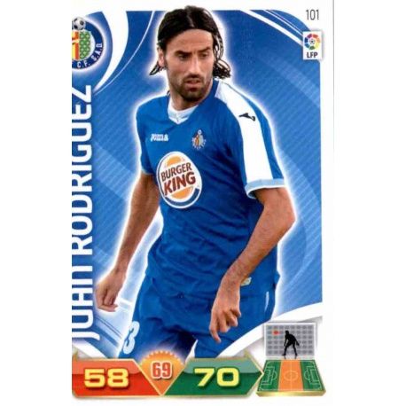 Juan Rodríguez Getafe 101 Adrenalyn XL La Liga 2011-12