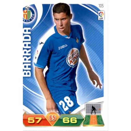 Barrada Getafe 105 Adrenalyn XL La Liga 2011-12