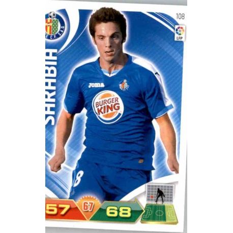 Sarabia Getafe 108 Adrenalyn XL La Liga 2011-12