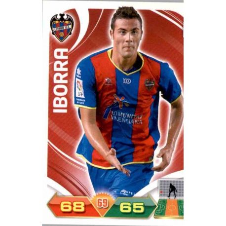 Iborra Levante 134 Adrenalyn XL La Liga 2011-12