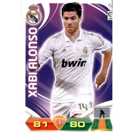 Xabi Alonso Real Madrid 152 Adrenalyn XL La Liga 2011-12