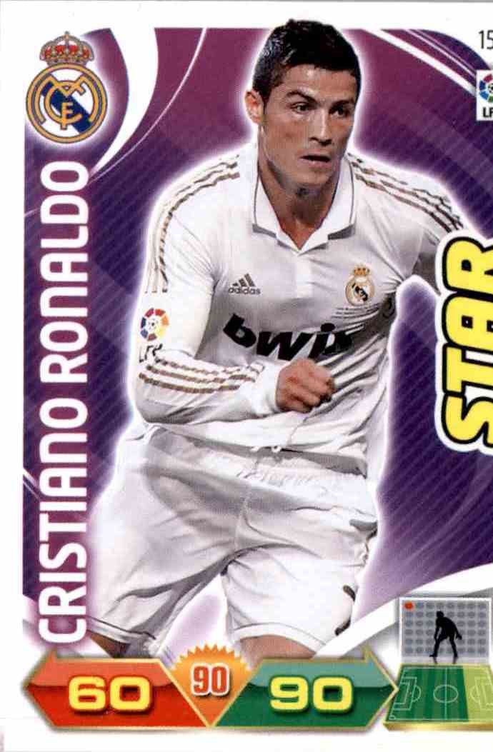 Venta Cromo de Cristiano Ronaldo Mega Podium Real Madrid Megacracks 2011-12 de Panini
