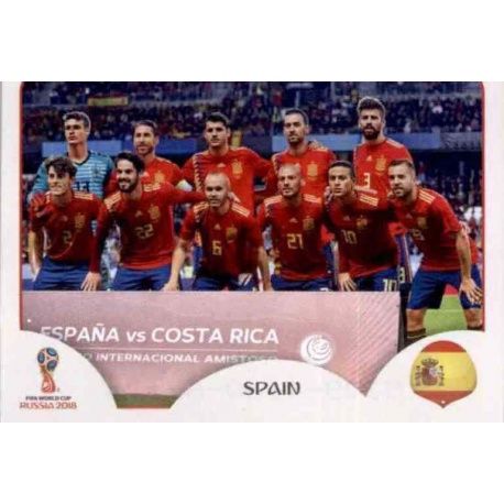 Alineación España 133 Spain 