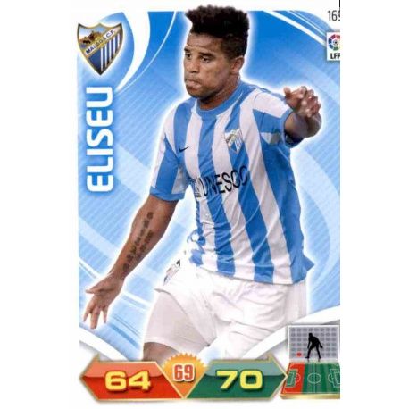 Eliseu Málaga 169 Adrenalyn XL La Liga 2011-12