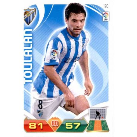 Toulalan Málaga 170 Adrenalyn XL La Liga 2011-12