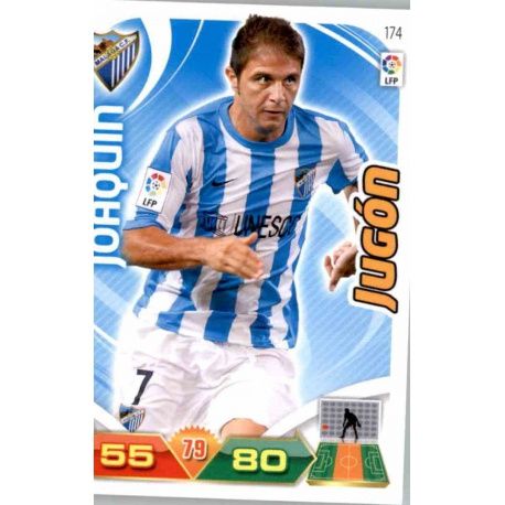 Joaquín Málaga 174 Adrenalyn XL La Liga 2011-12