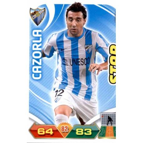 Cazorla Málaga 175 Adrenalyn XL La Liga 2011-12