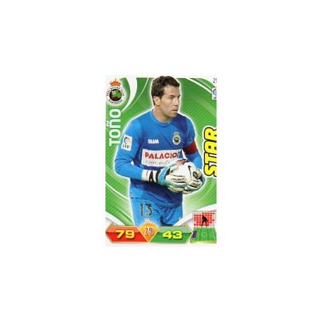 Toño Racing Santander 217 Adrenalyn XL La Liga 2011-12