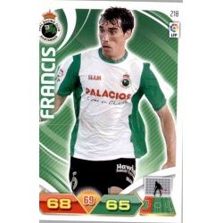 Francis Racing Santander 218 Adrenalyn XL La Liga 2011-12