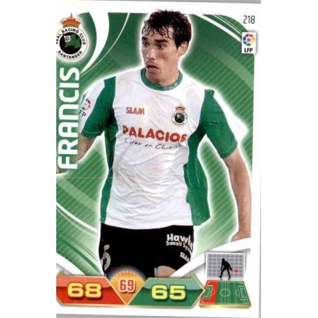 Francis Racing Santander 218 Adrenalyn XL La Liga 2011-12