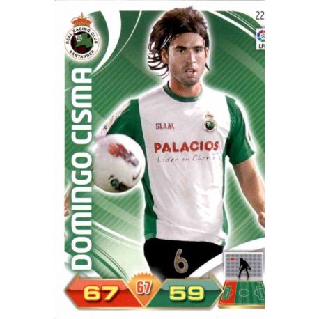 Domingo Cisma Racing Santander 222 Adrenalyn XL La Liga 2011-12