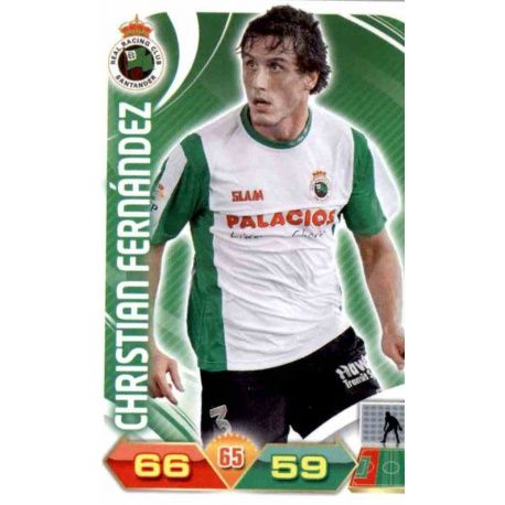 Christian Fernández Racing Santander 223 Adrenalyn XL La Liga 2011-12