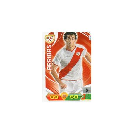Arribas Rayo Vallecano 237 Adrenalyn XL La Liga 2011-12