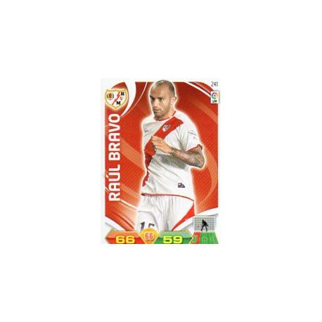 Raúl Bravo Rayo Vallecano 241 Adrenalyn XL La Liga 2011-12