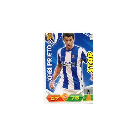 Xabi Prieto Real Sociedad 264 Adrenalyn XL La Liga 2011-12