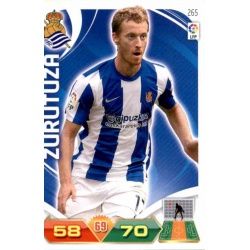 Zurutuza Real Sociedad 265 Adrenalyn XL La Liga 2011-12
